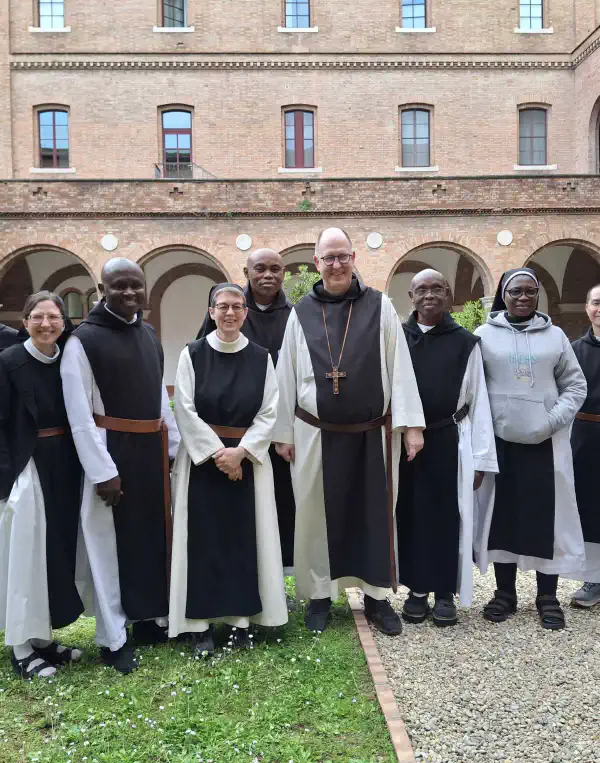 The Abbot General visited MFP Programme Students