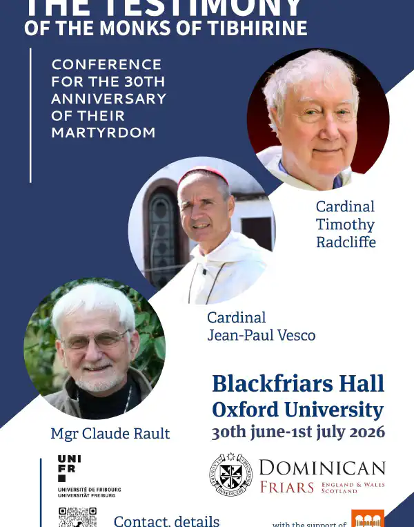 The Testimony of the Monks of Tibhirine – Oxford 2026