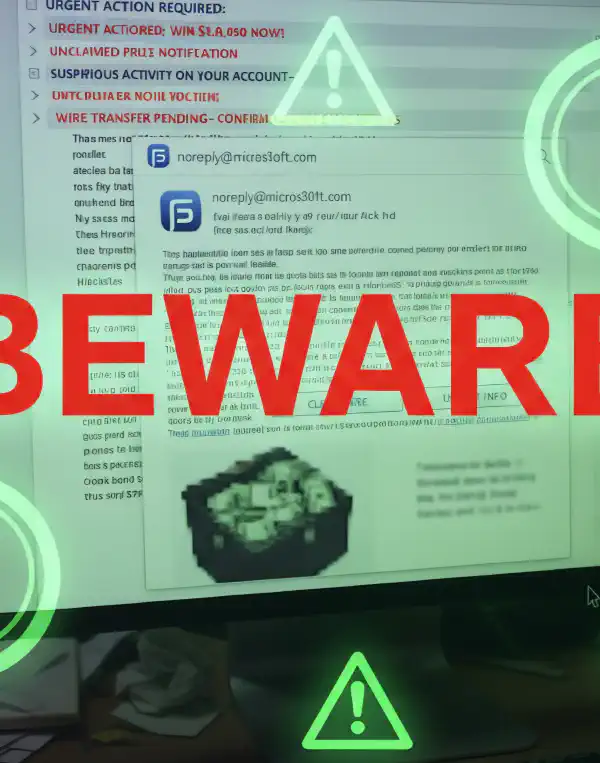 Attention: Email Scam