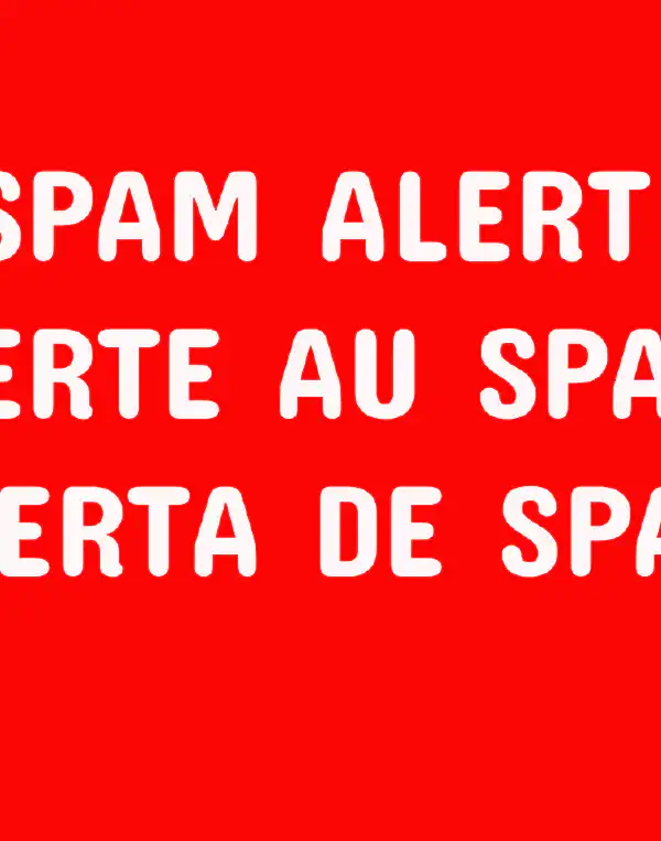 Spam Alert!