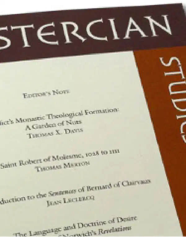 Cistercian Studies Quarterly