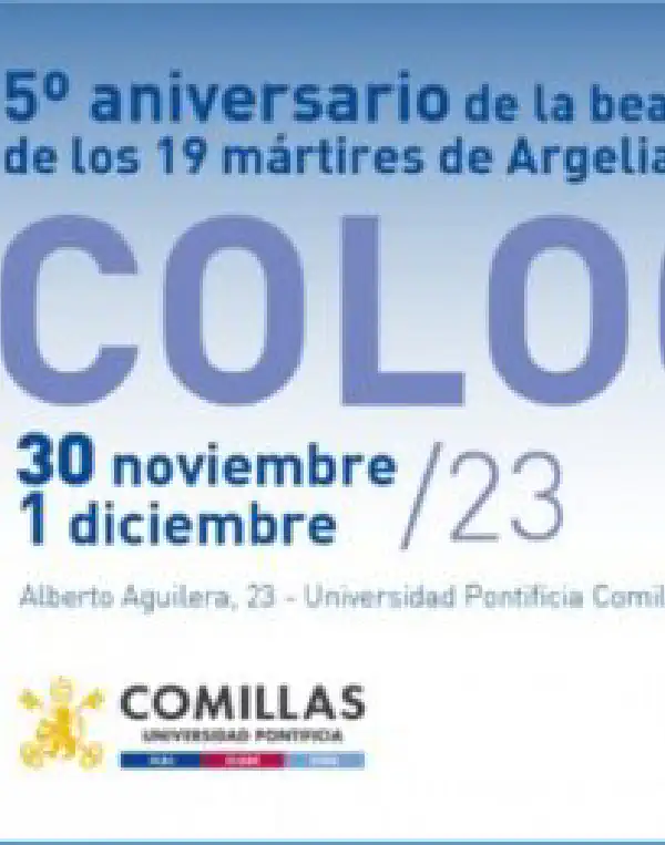 Colloquium for the 5th anniversary of the beatification of the 19 martyrs of Algeria