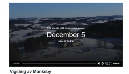 General News Dedication of the Church in Munkeby image 1