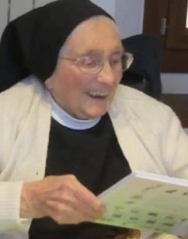 Happy birthday, Sister Edwige!