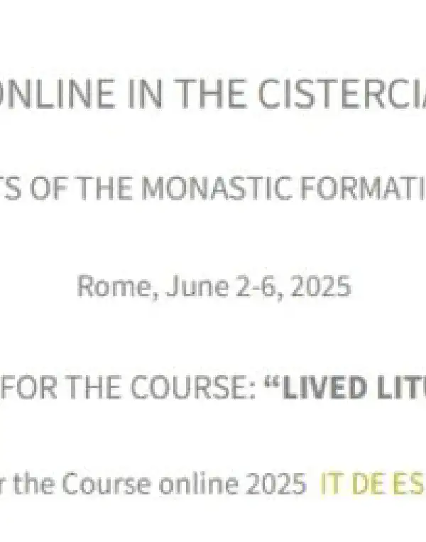 Online Course of the Cistercian Order